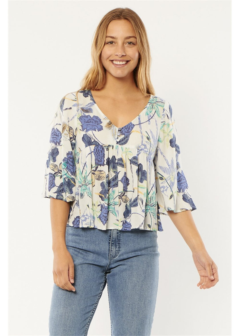 Sisstrevolution Cape may woven top