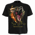HOD 2 - DROGON - Camiseta Estampada Delantera Negra
