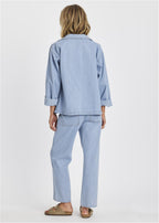 Sisstr Chore Oversized Denim Jacket with Pockets