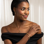 Elements Gold Rope Twist Double Hoop Drop Earrings