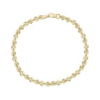 Elements Gold Stampato Link Chain Bracelet