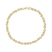 Elements Gold Stampato Link Chain Bracelet