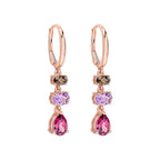 Elements Gold Semi-Precious French Hook Earrings
