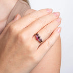 Elements Gold Semi-Precious Cluster Ring