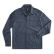 Granby twill overshirt in washed blue