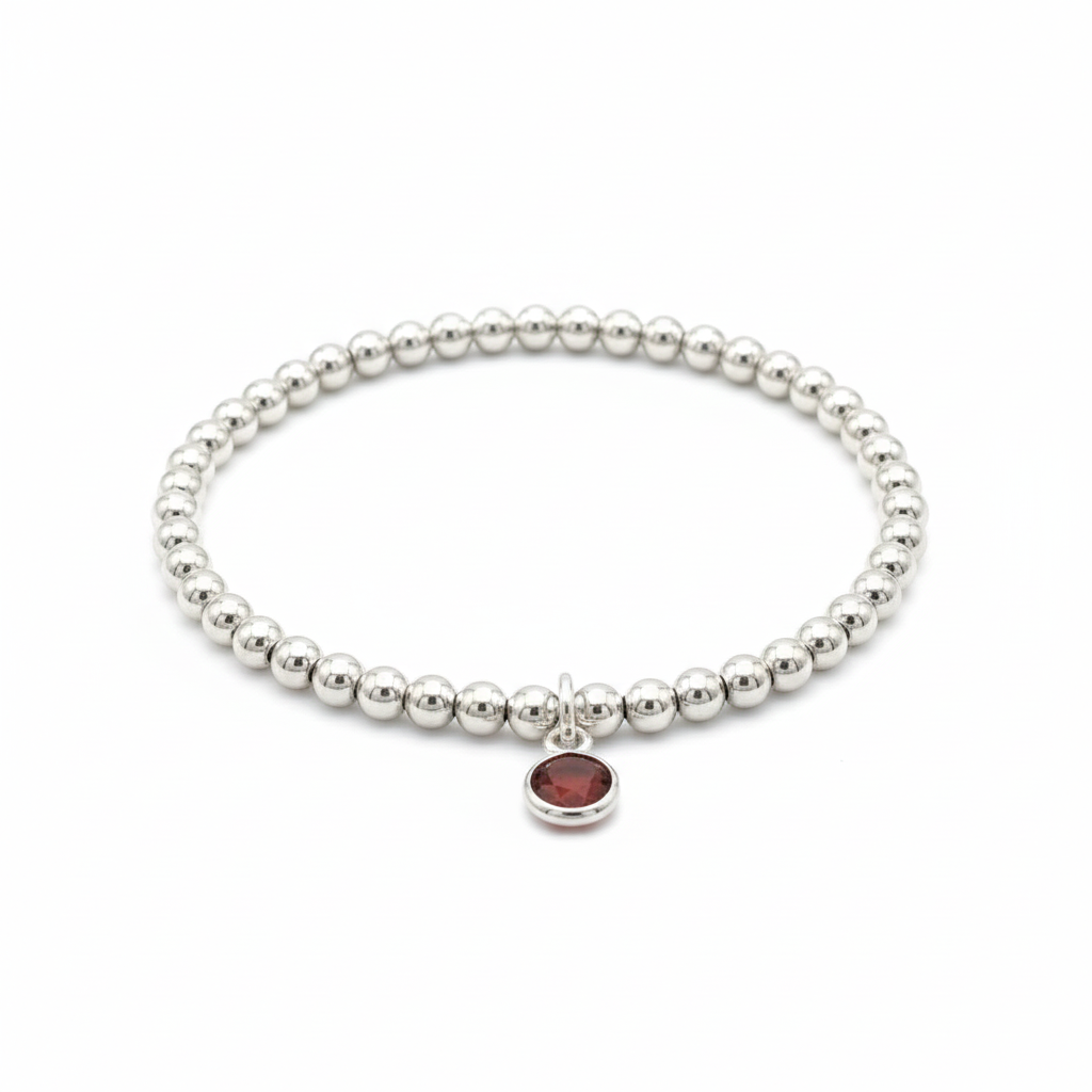 January Birthstone Bracelet Gift