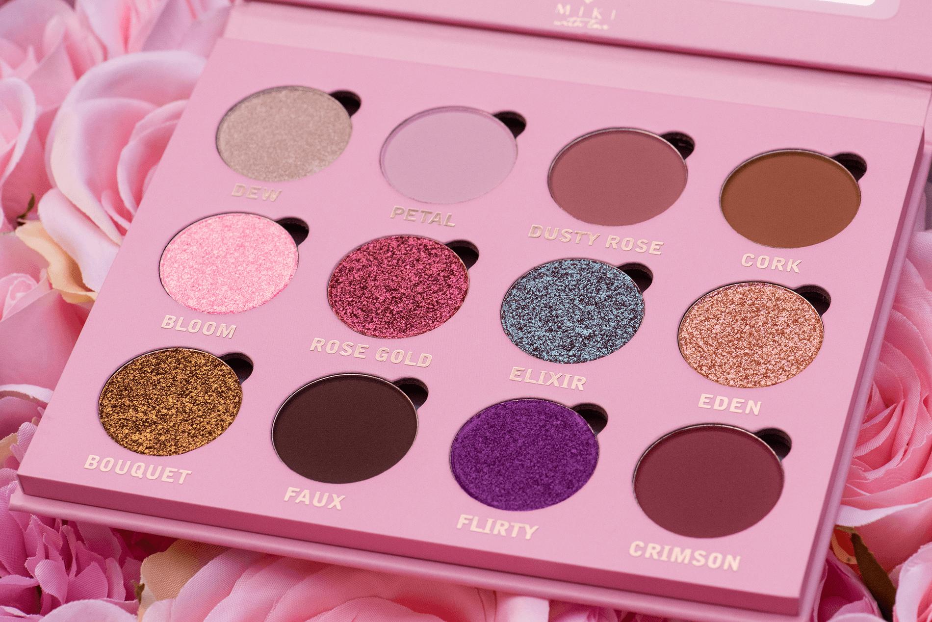 GLAM ROSE GOLD EYESHADOW PALETTE