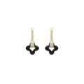 Golden Clover Earrings