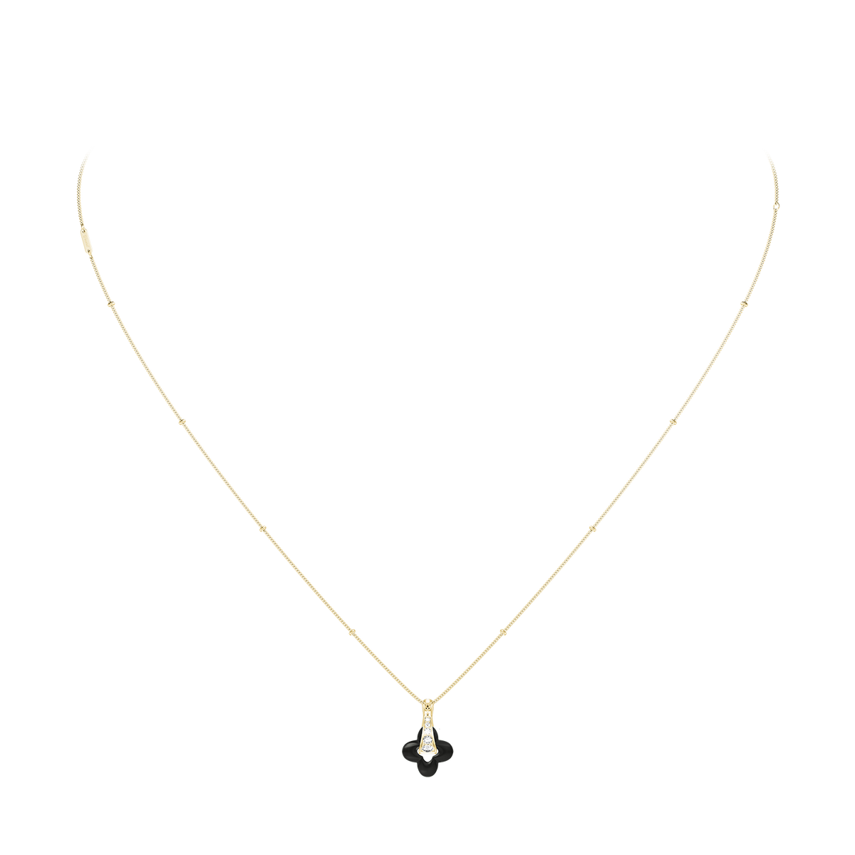 Golden Clover Necklace