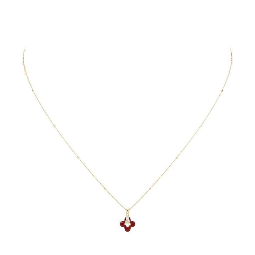 Golden Clover Necklace