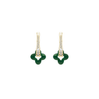 Golden Clover Earrings