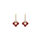 Golden Clover Earrings