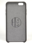 iPhone 6 Plus Case, Grey Leather