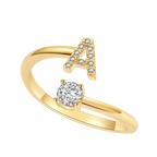 Initial Signet Ring