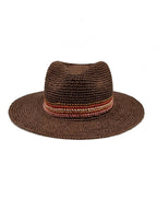 Havana Trilby hat in Chocolate