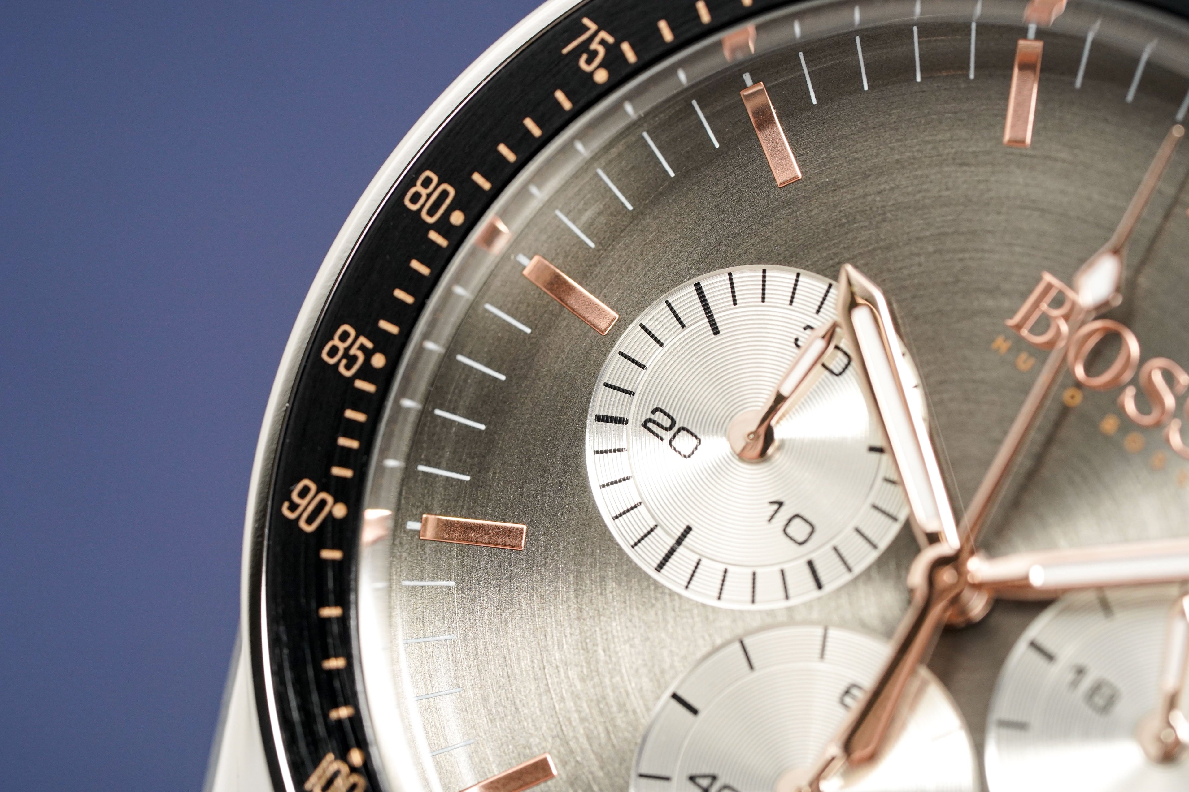 Hugo Boss Men's Watch Chronograph Trophy Grey HB1513634