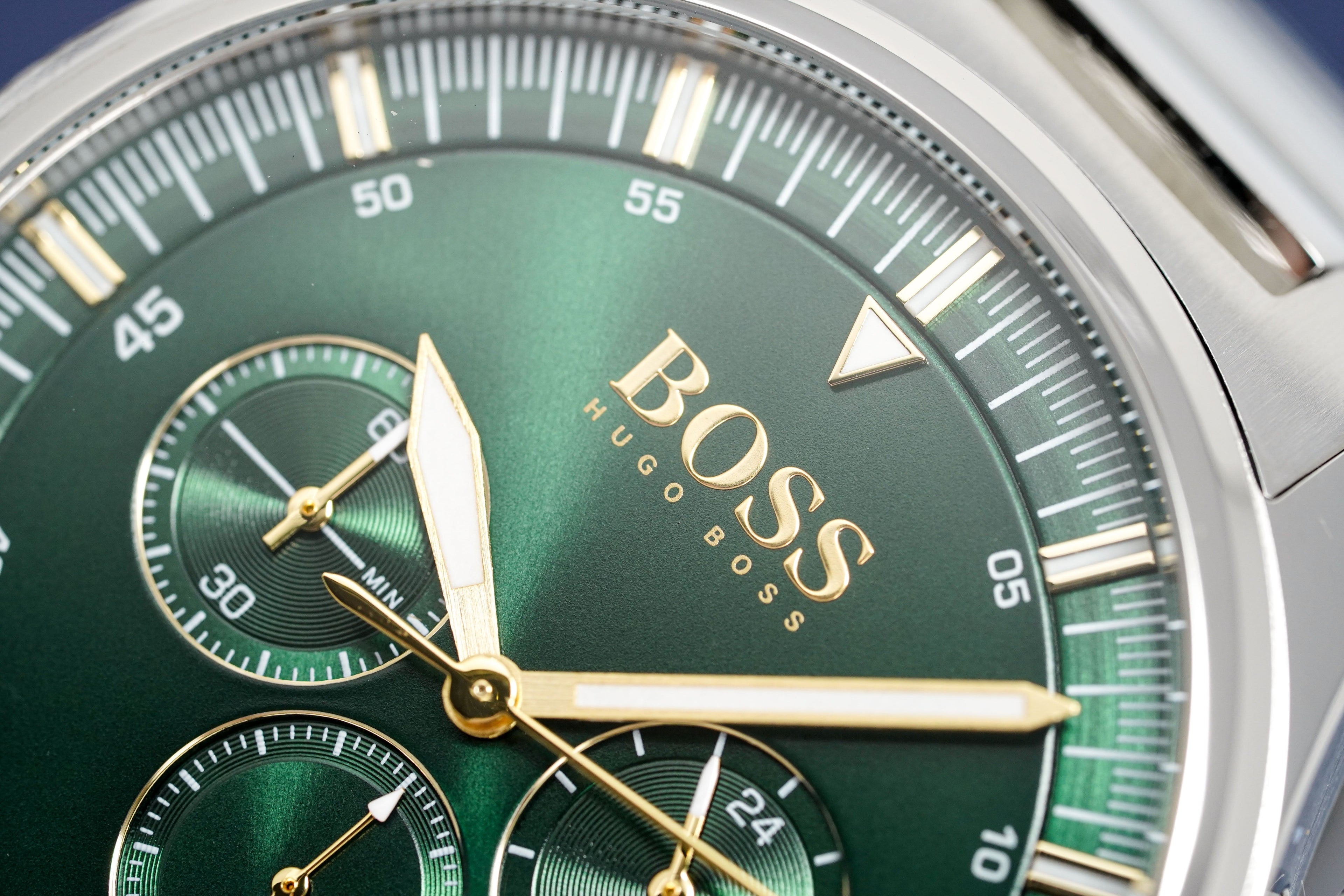 Hugo Boss Men's Watch Chronograph Pioneer Green HB1513868