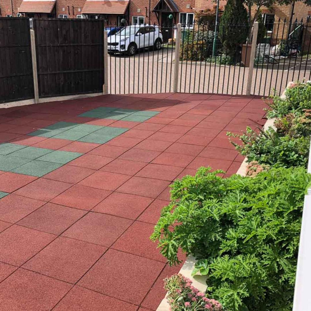 Outdoor Rubber Paving Slabs