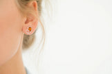 Heart Stud Earrings