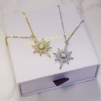 Heidi North Star Birthstone Necklace | 925 Sterling Silver
