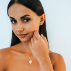 Zira Star and Moon Birthstone Ring | 18K Gold Plated