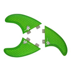 Surfboard Fins Thruster Set (3 Fin) Honeycomb - FCS l & FCS ll compatible M5 spec