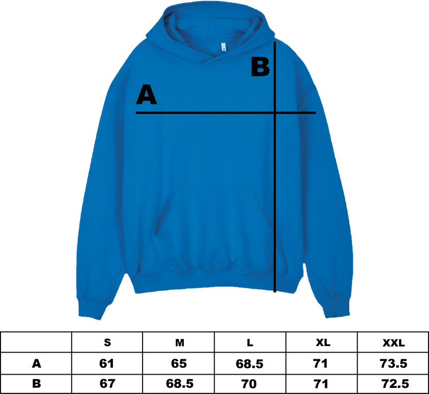 SUNRISE HOODIE COBALT BLUE