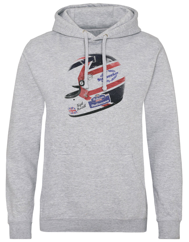 Mansell Rothmans Drivers Helmet Hoodie