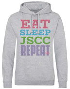 Eat, Sleep, JSCC, Repeat Adult Hoodie