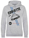 Sweat à capuche imprimé Corvette