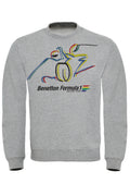 Sudadera Sketch del equipo de carreras Benetton F1