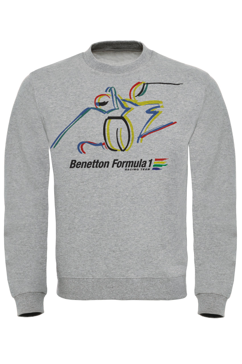 Sudadera Sketch del equipo de carreras Benetton F1