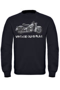 Vintage Guys Rule Biker Sweatshirt