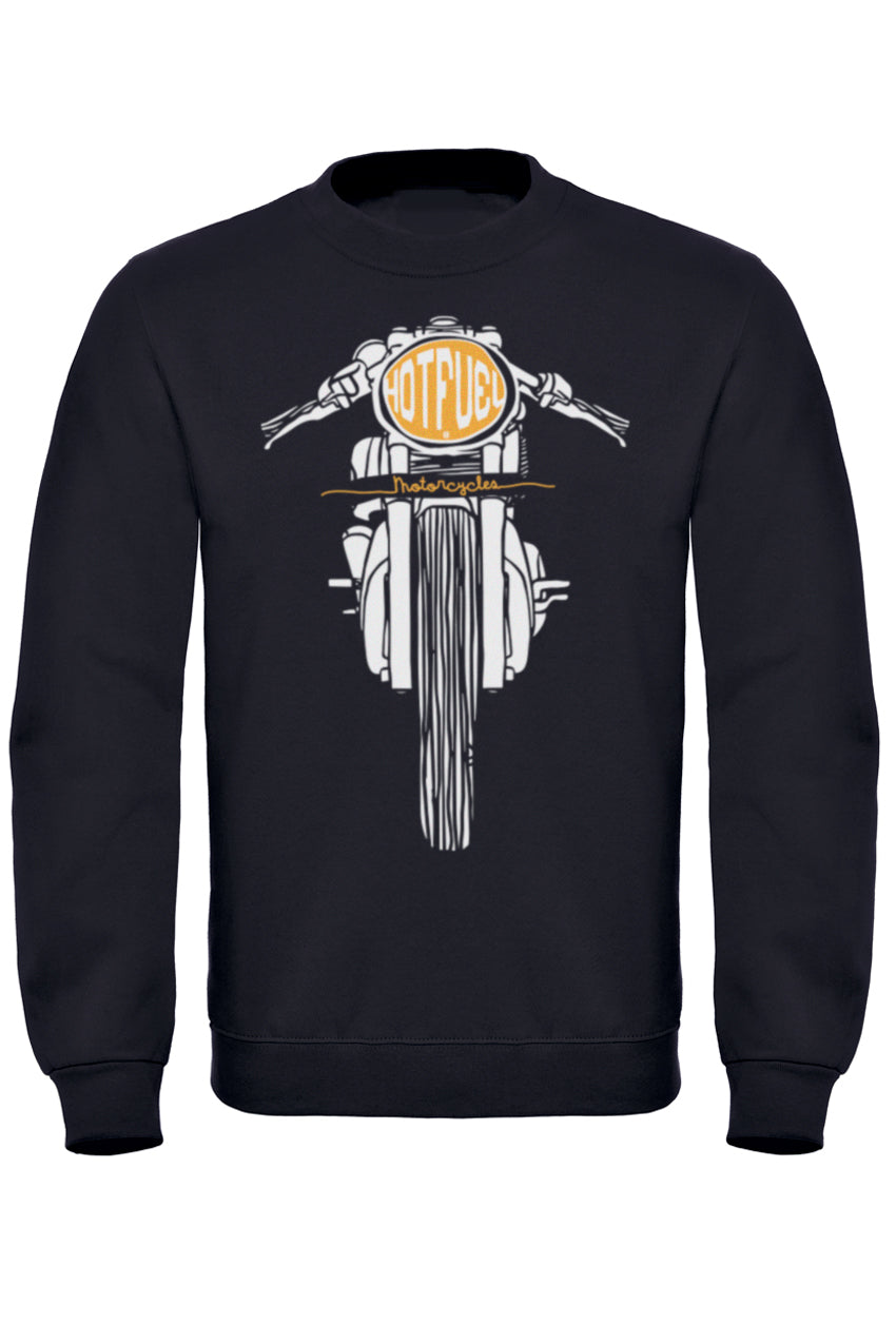 Sudadera con capucha y faro de moto Hotfuel Cafe Racer