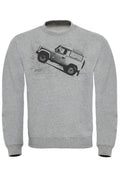 Defender Map Print Sweatshirt