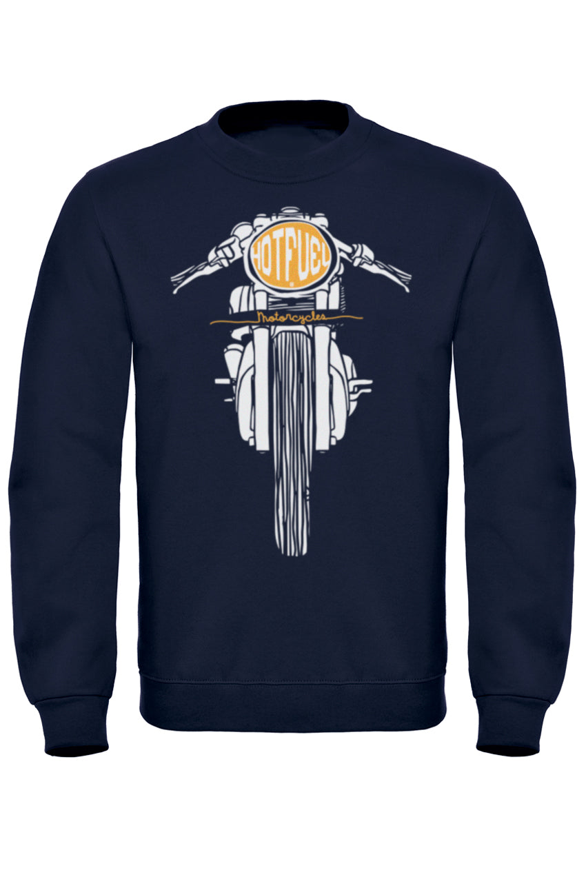 Sudadera con capucha y faro de moto Hotfuel Cafe Racer