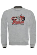 Indian Motorcycle Print Sweatshirt