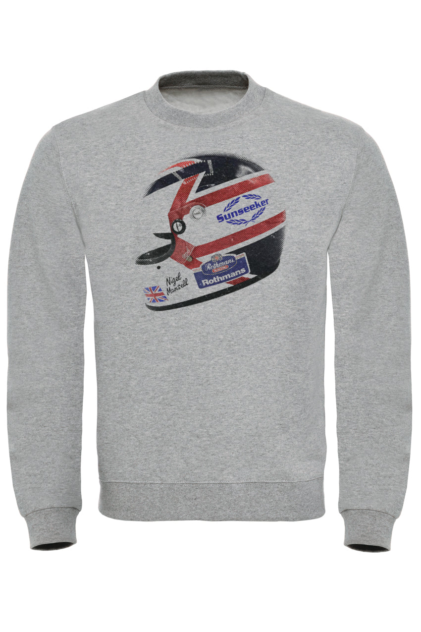 Mansell Rothmans Drivers Helmet Sweatshirt