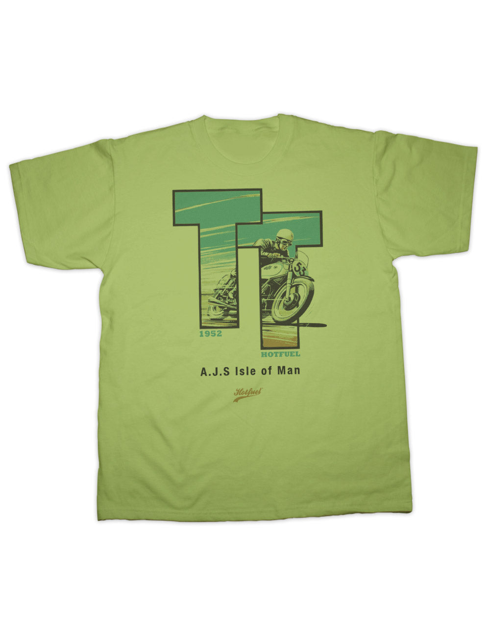 Hotfuel TT AJS Print T Shirt
