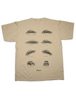 Beetle Actions Print T Shirt