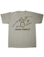 Benetton F1 Racing Team Sketch T Shirt