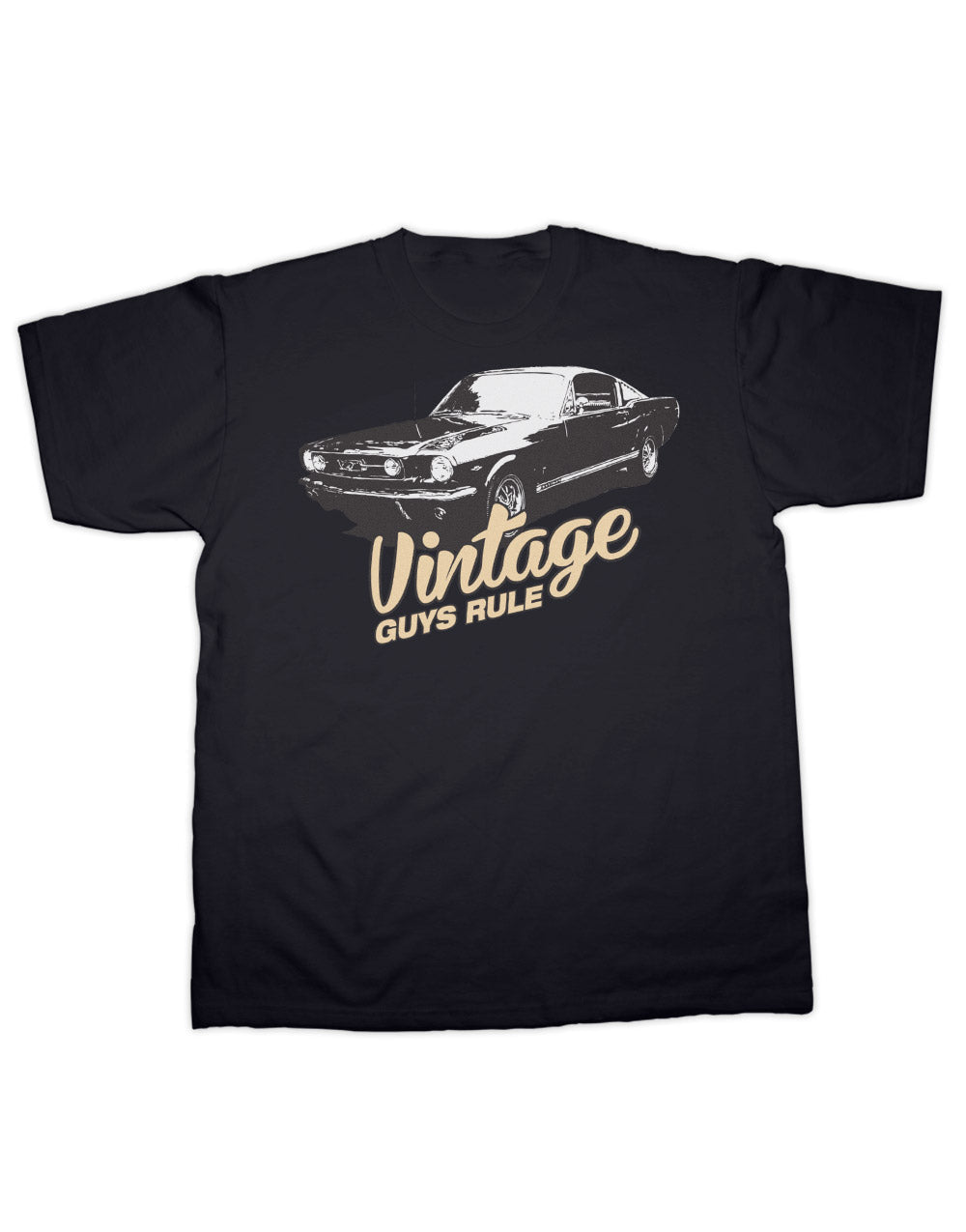 Camiseta Vintage "Guys Rule" de Mustang