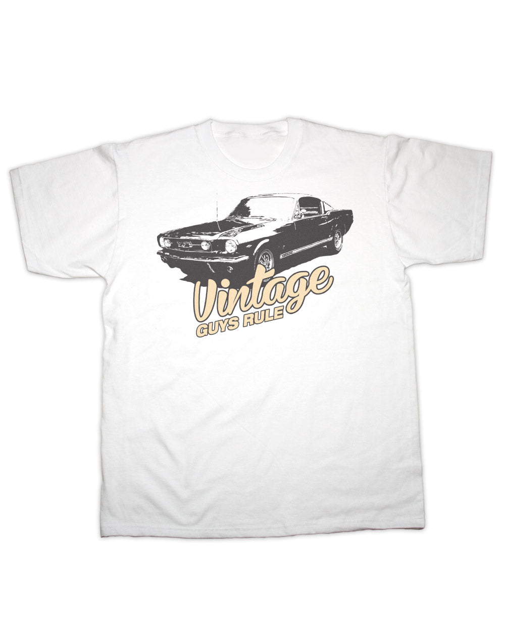 Camiseta Vintage "Guys Rule" de Mustang