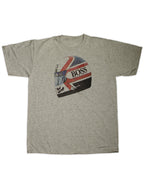 Camiseta Estampada Casco de Carreras Mansell