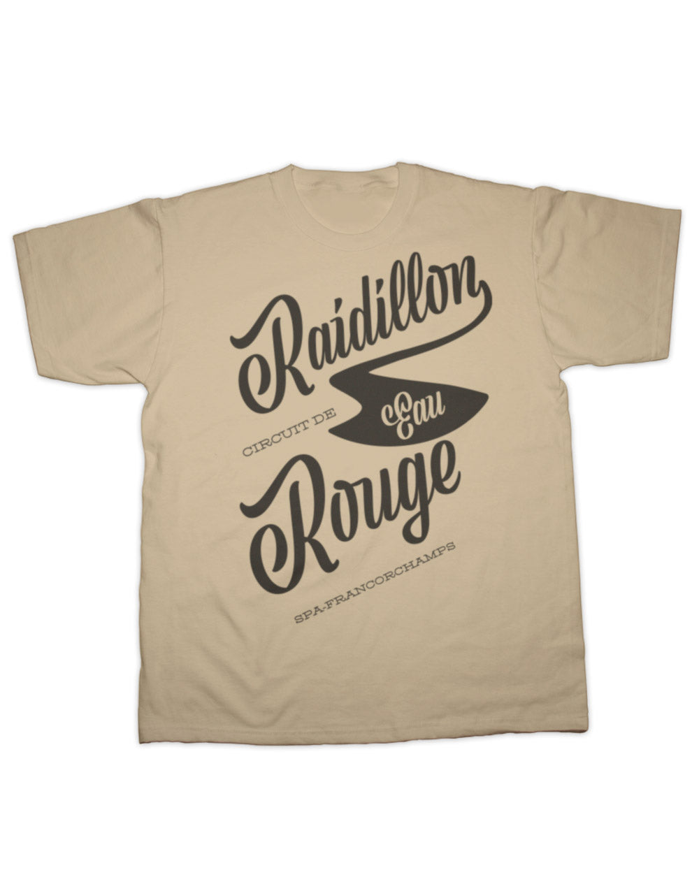 Camiseta con Estampado F1 Raidillon Eau Rouge