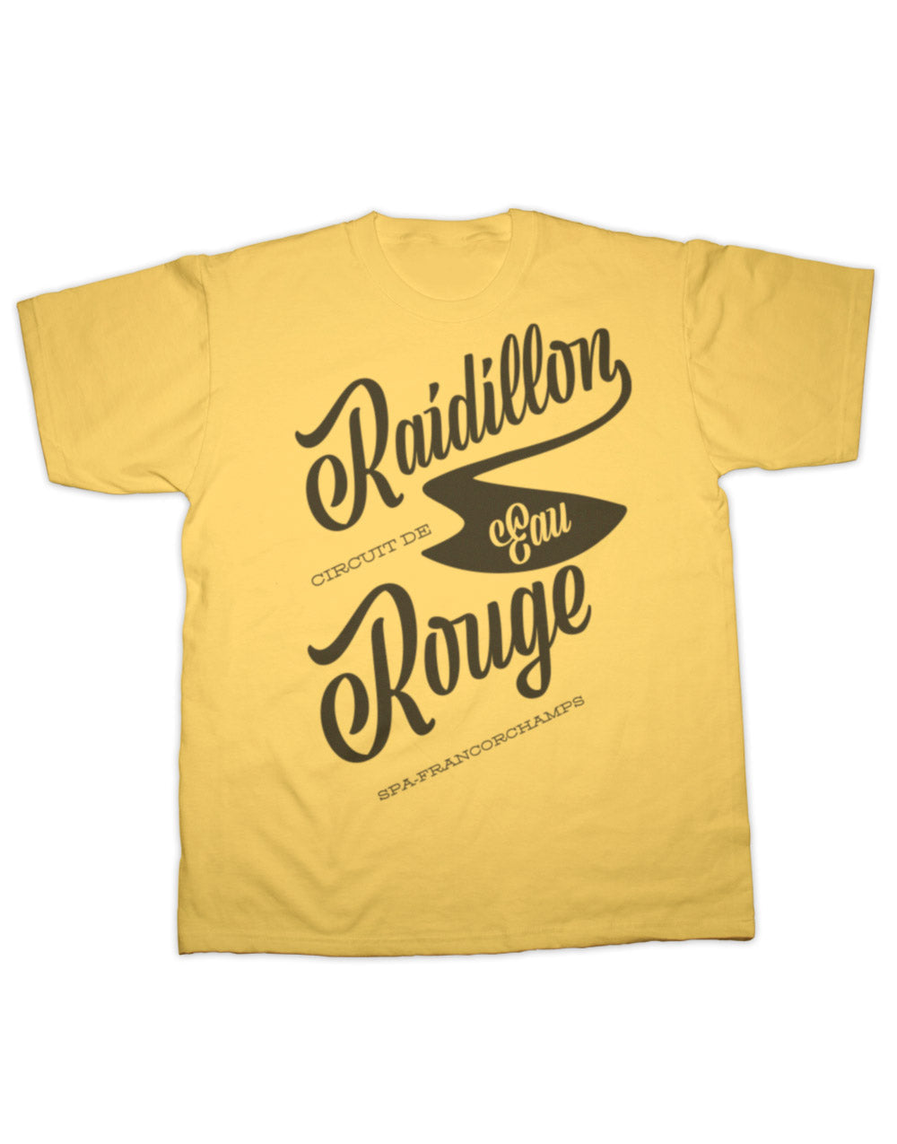 Camiseta con Estampado F1 Raidillon Eau Rouge