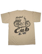 Super Cub Bike Print T Shirt