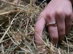 925 Silver Snaffle Bit Ring – Handmade Equestrian Gift for Him or Her