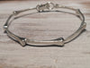 Silver Steed All about hoofnails bangle