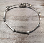 Silver Steed All about hoofnails bangle